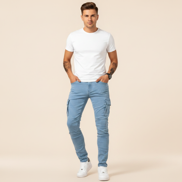 Zilton - Komfortable Slim-Fit-Cargohose