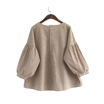 Louisa - Elegante asymmetrische Damenbluse