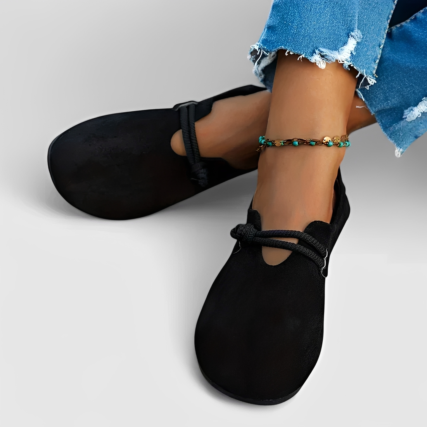 Marjorie - Bequeme Schuhe mit runder Spitze
