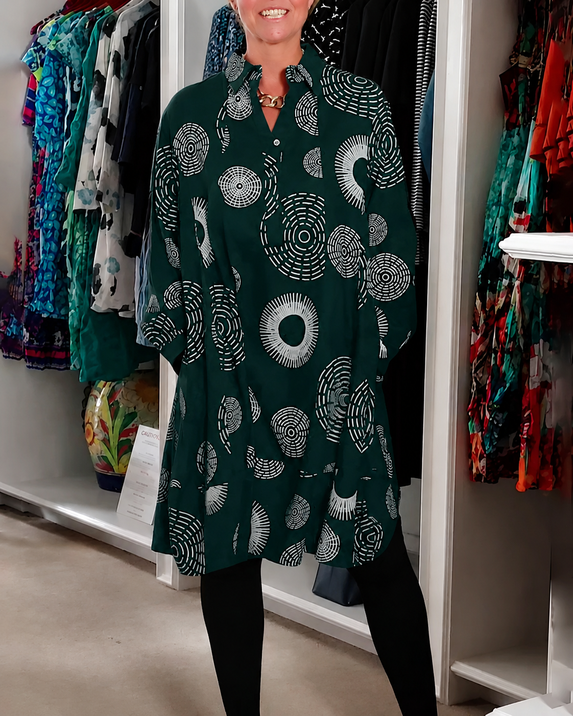 Sharonda - Stilvolles Kleid mit lässigem Schnitt
