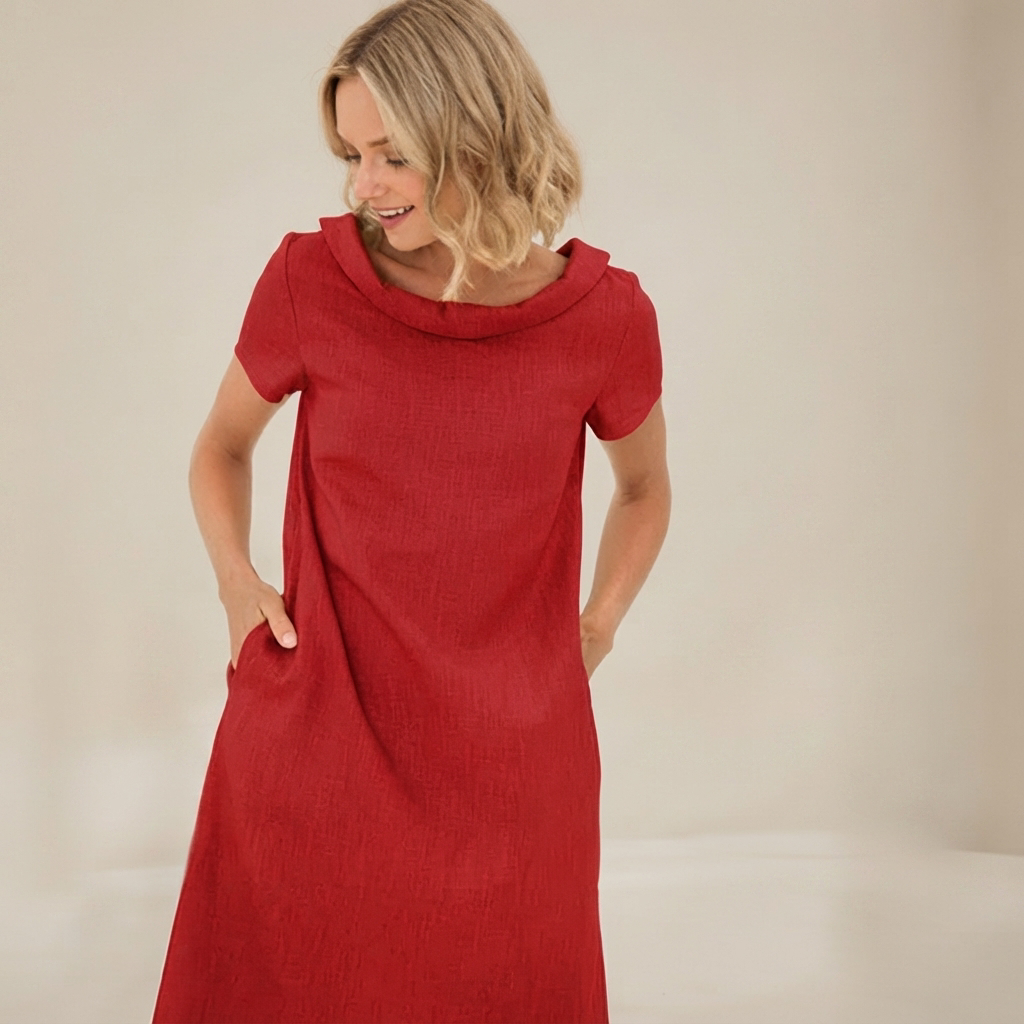 Laurette - Lässiges, locker sitzendes Kleid