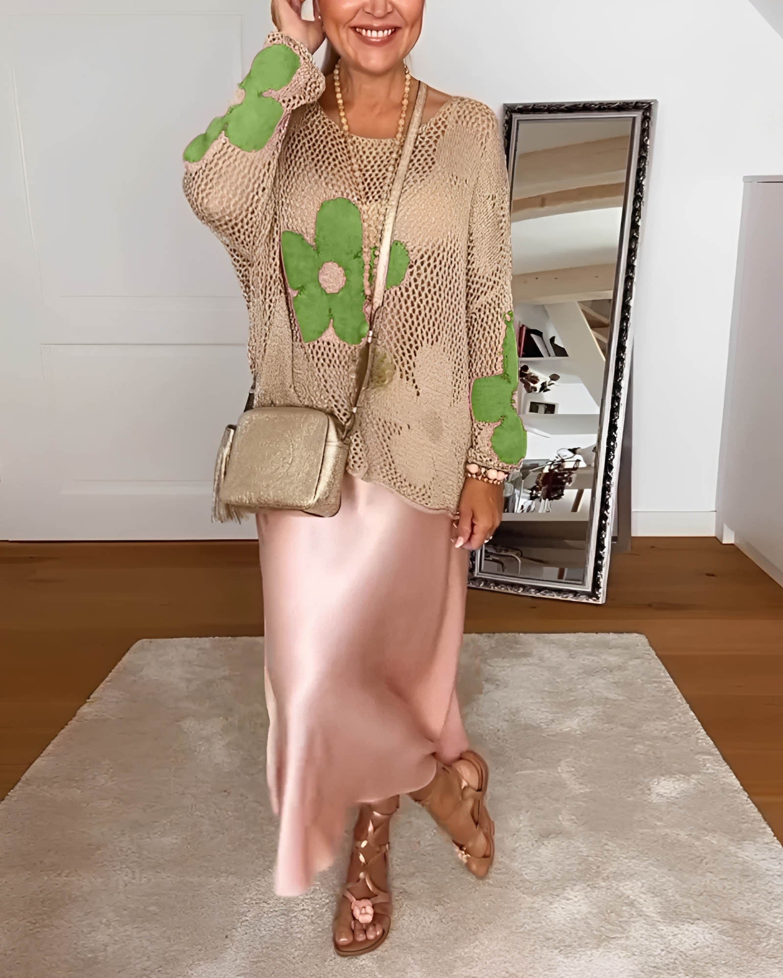 Alwena - Legere Bluse mit Blumenmuster