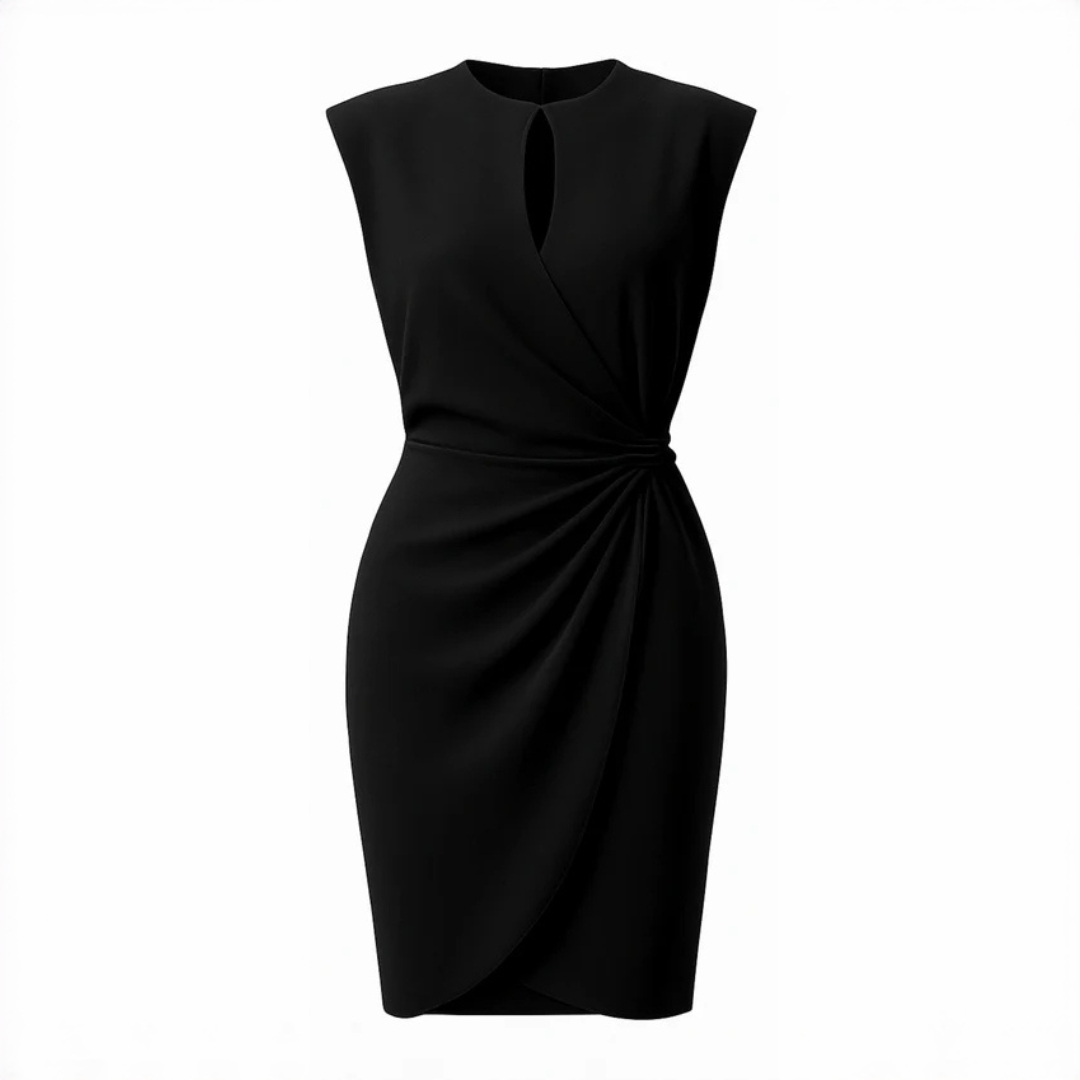 Mirabel - Schickes Ärmelloses Slim-Fit-Kleid
