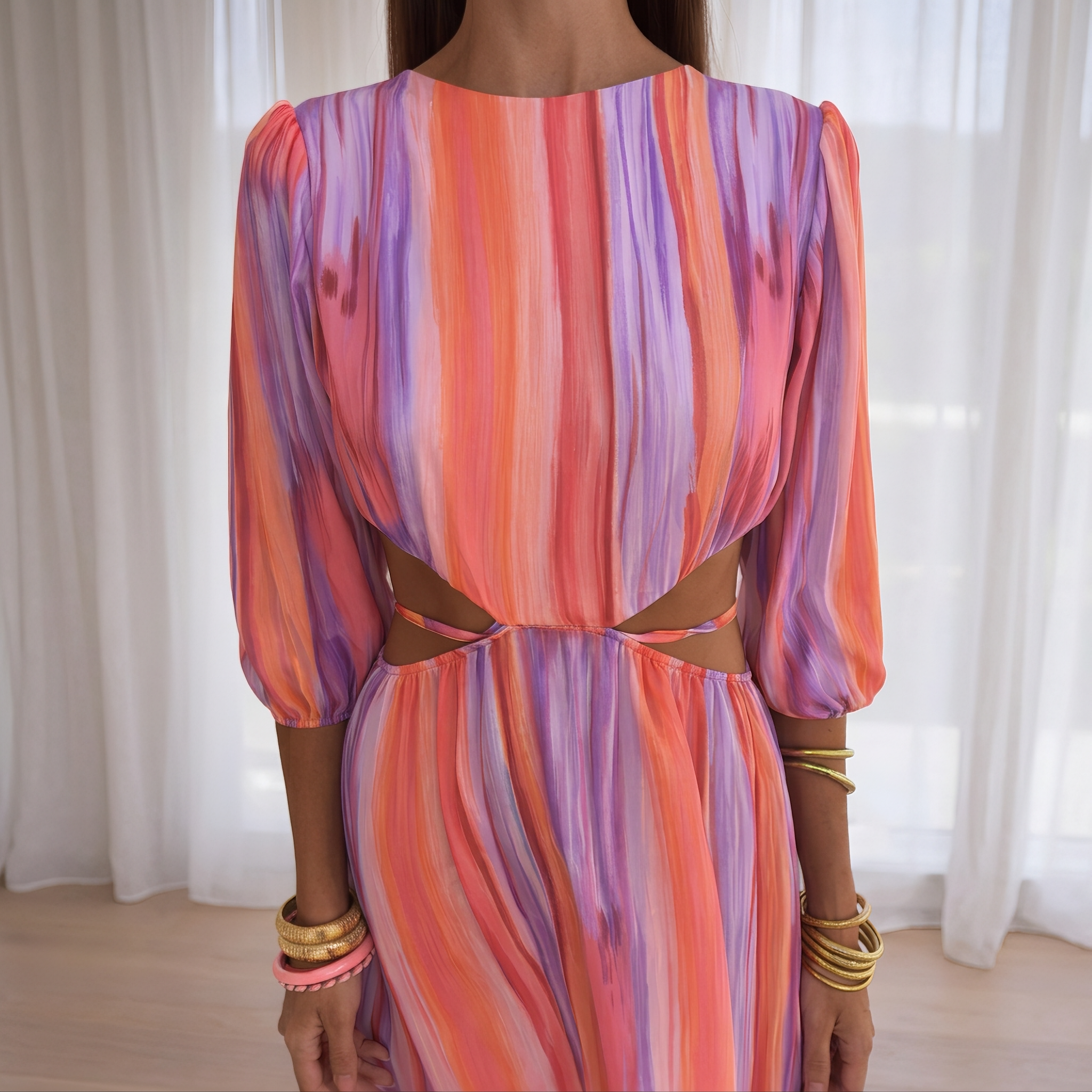 Anja - Stilvolles rückenfreies Kleid