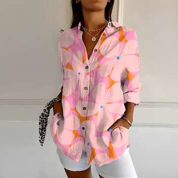 Eleanor - Elegante Bluse mit Knopfleiste
