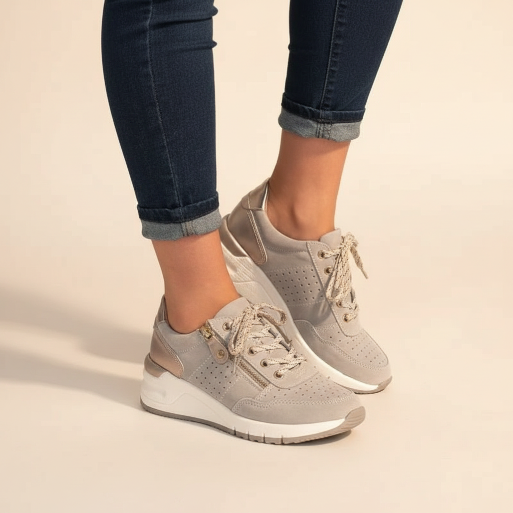 Nolwene - Bequeme Schnürsneaker
