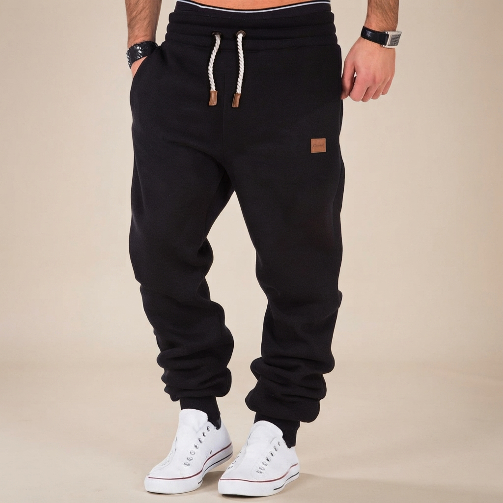Devin - Elastische Taille Kordelzughose