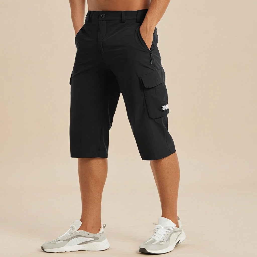 Cedrik - Dehnbare Cargo-Shorts