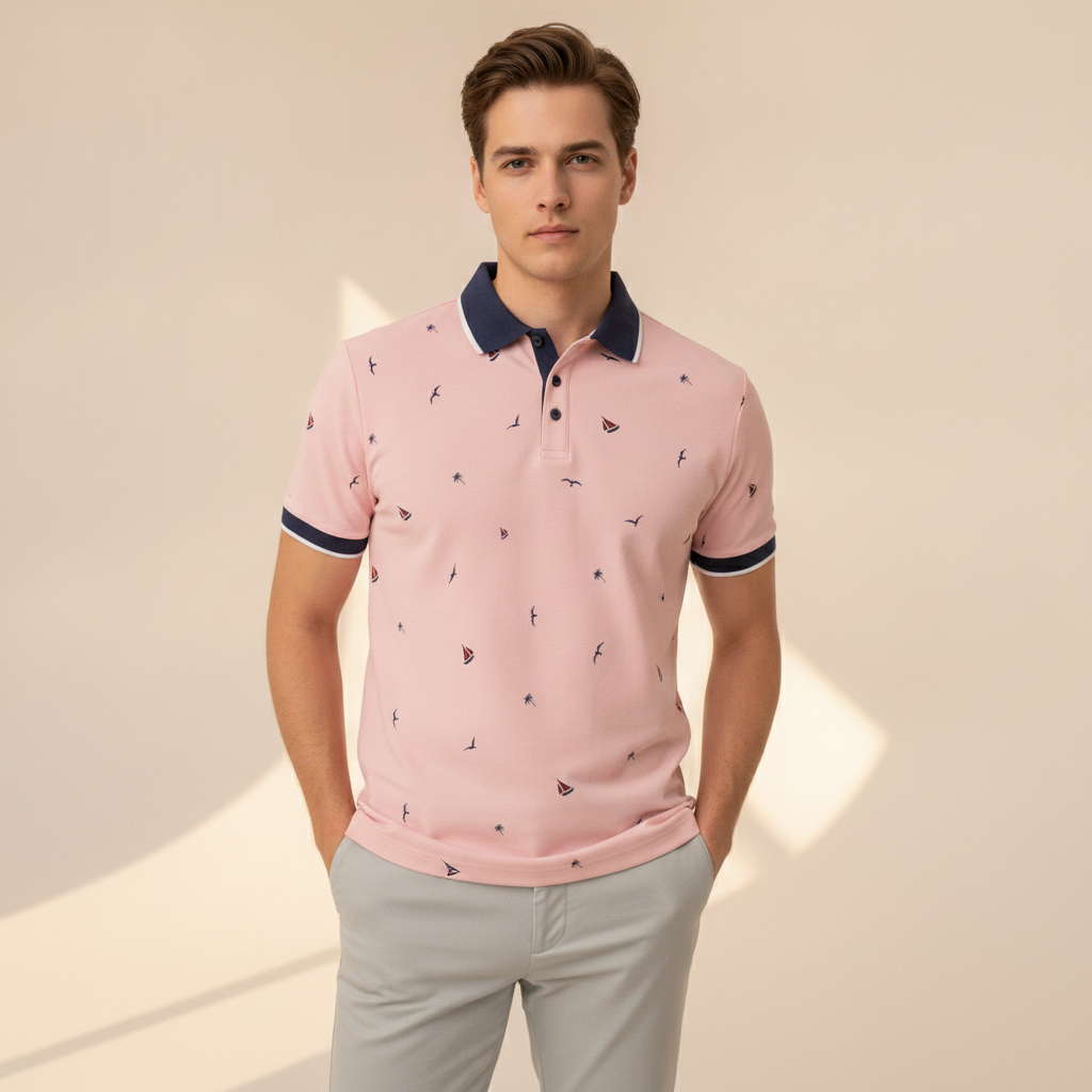 Bedario - Stylisches Freizeit-Poloshirt