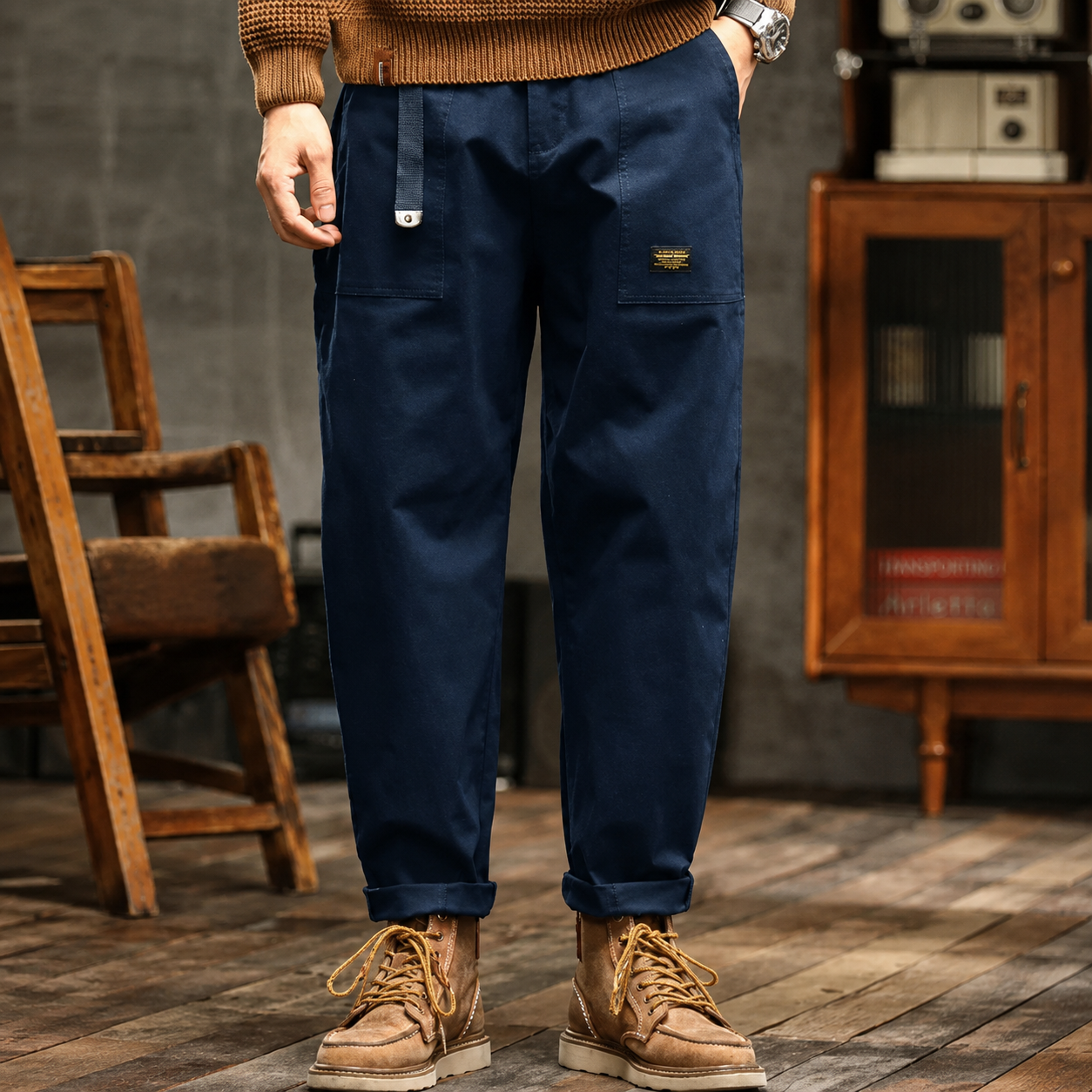 Clyde - Weite Retro-Hosen