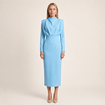 Darby - Elegantes Langarmkleid