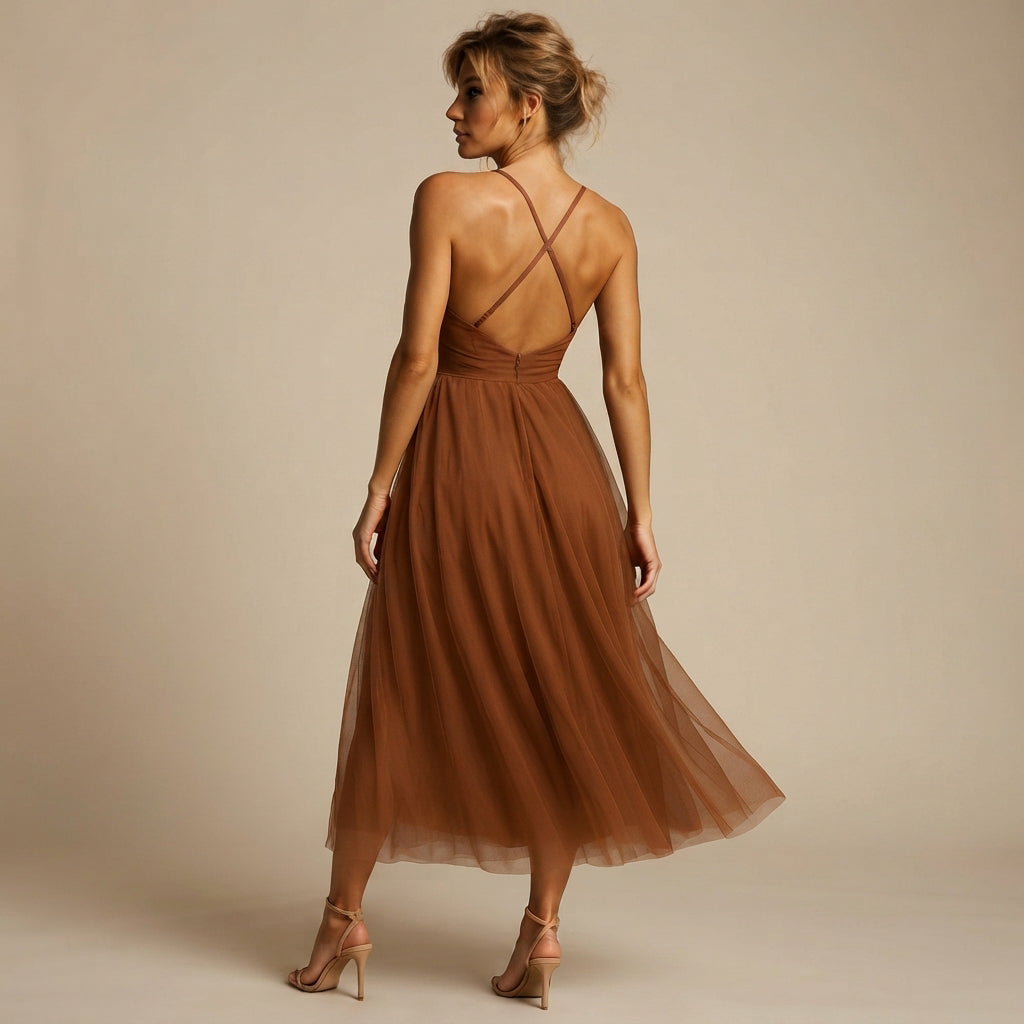 Cynthia - Elegantes und Schickes Midikleid