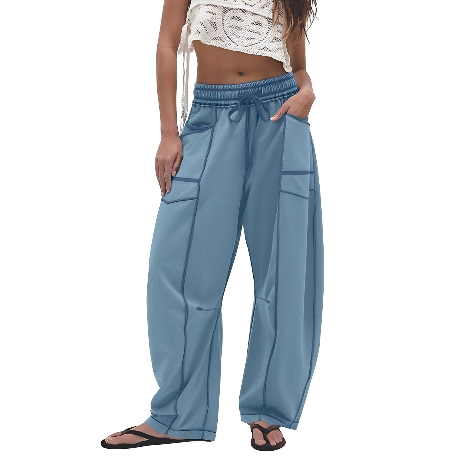 Marianne - Stilvolle weite Hosen