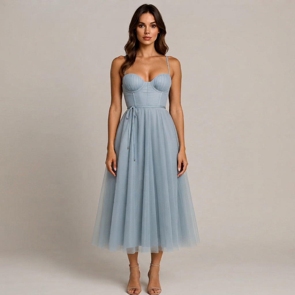Cynthia - Elegantes und Schickes Midikleid