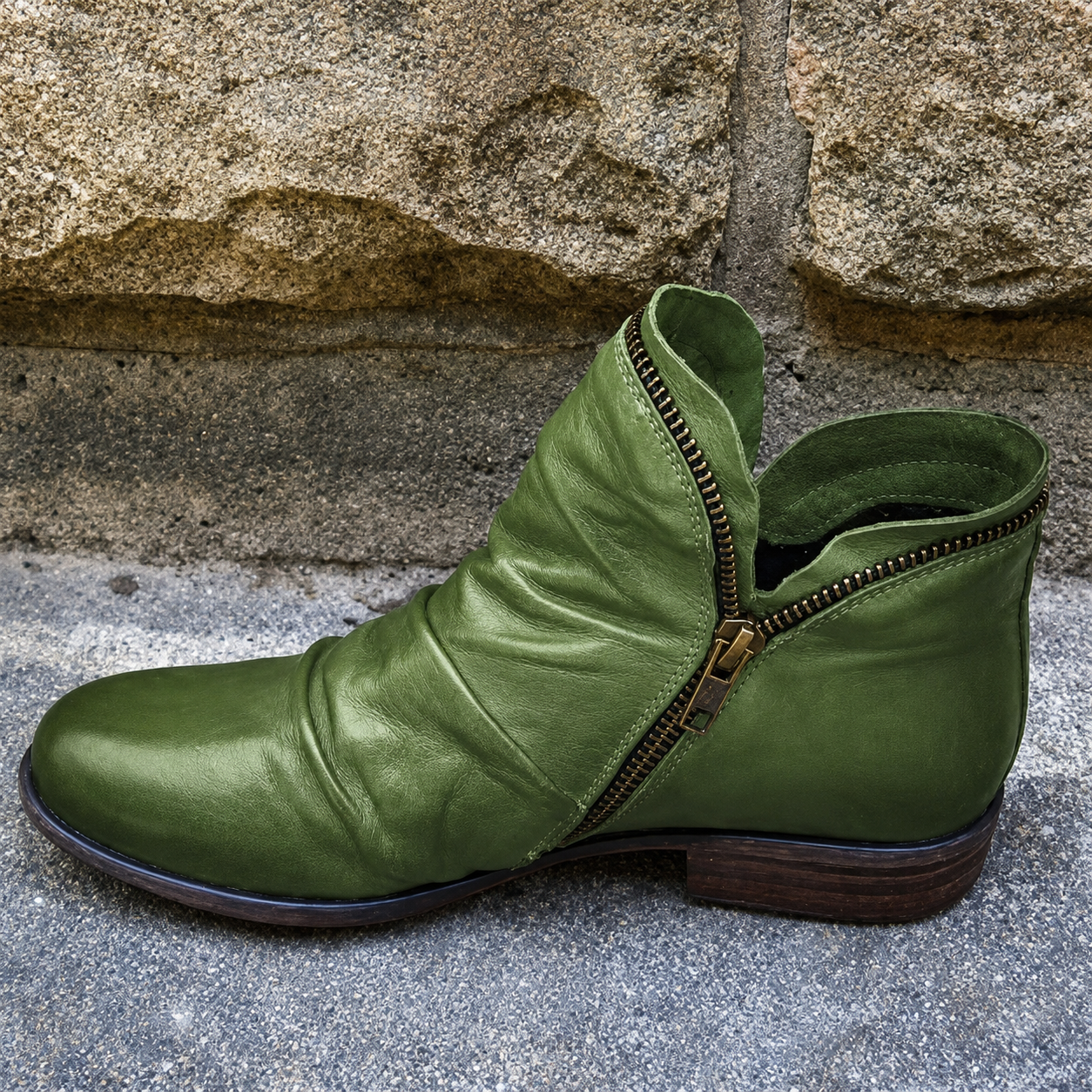 Julie - Modische Stiefeletten mit Reißverschluss