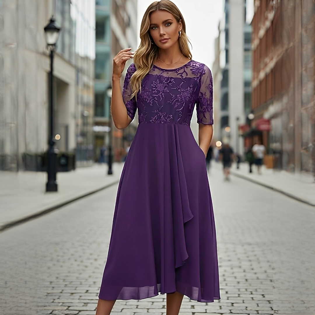 Victoria - Elegantes Spitzen-Sommerkleid