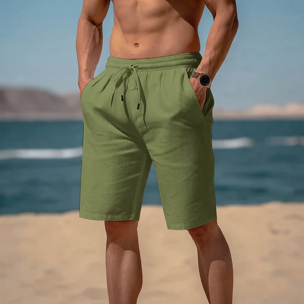 Junziem - Komfortable Shorts mit Kordelzug