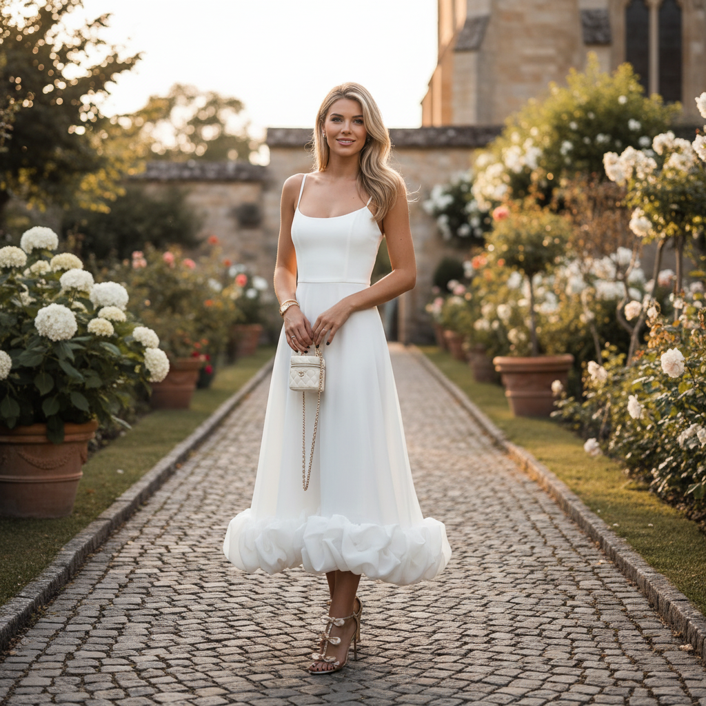 Blaine - Elegantes Kleid mit sanftem Farbverlauf