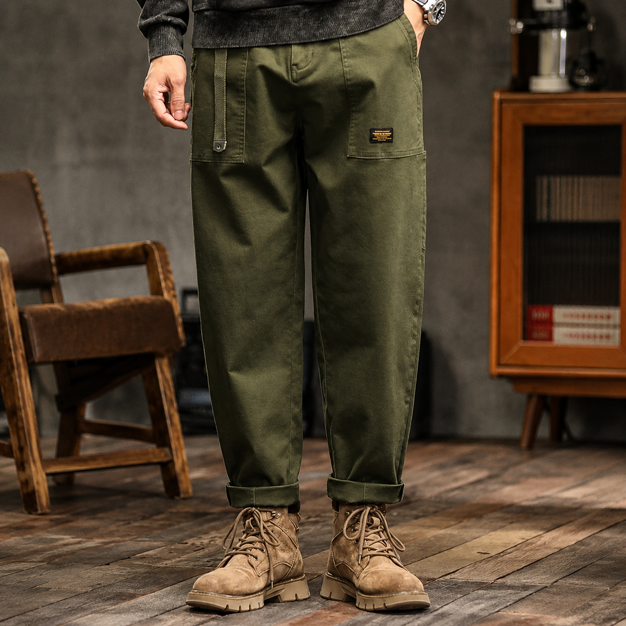 Clyde - Weite Retro-Hosen