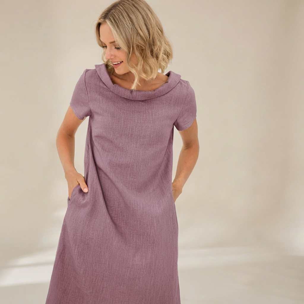 Laurette - Lässiges, locker sitzendes Kleid