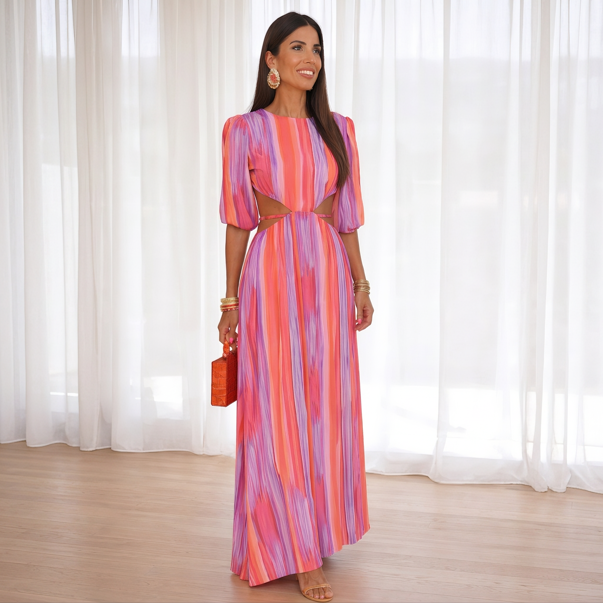 Anja - Stilvolles rückenfreies Kleid