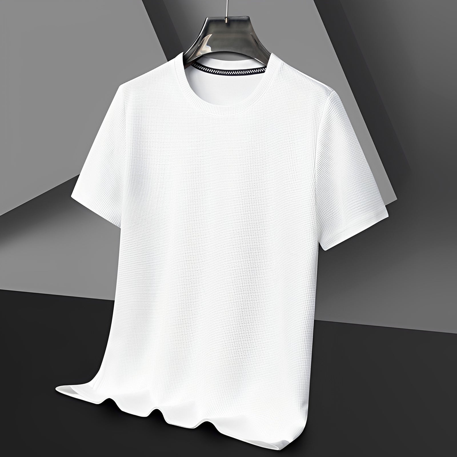 Jed - Lockeres Waffel-T-Shirt