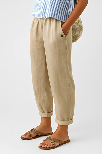 Yunie - Bequeme Hose mit flexiblem Bund