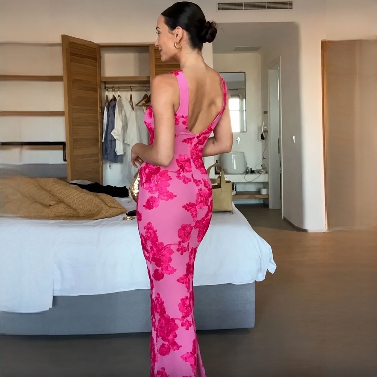 Genecia - Stilvolles, fließendes Maxi-Kleid