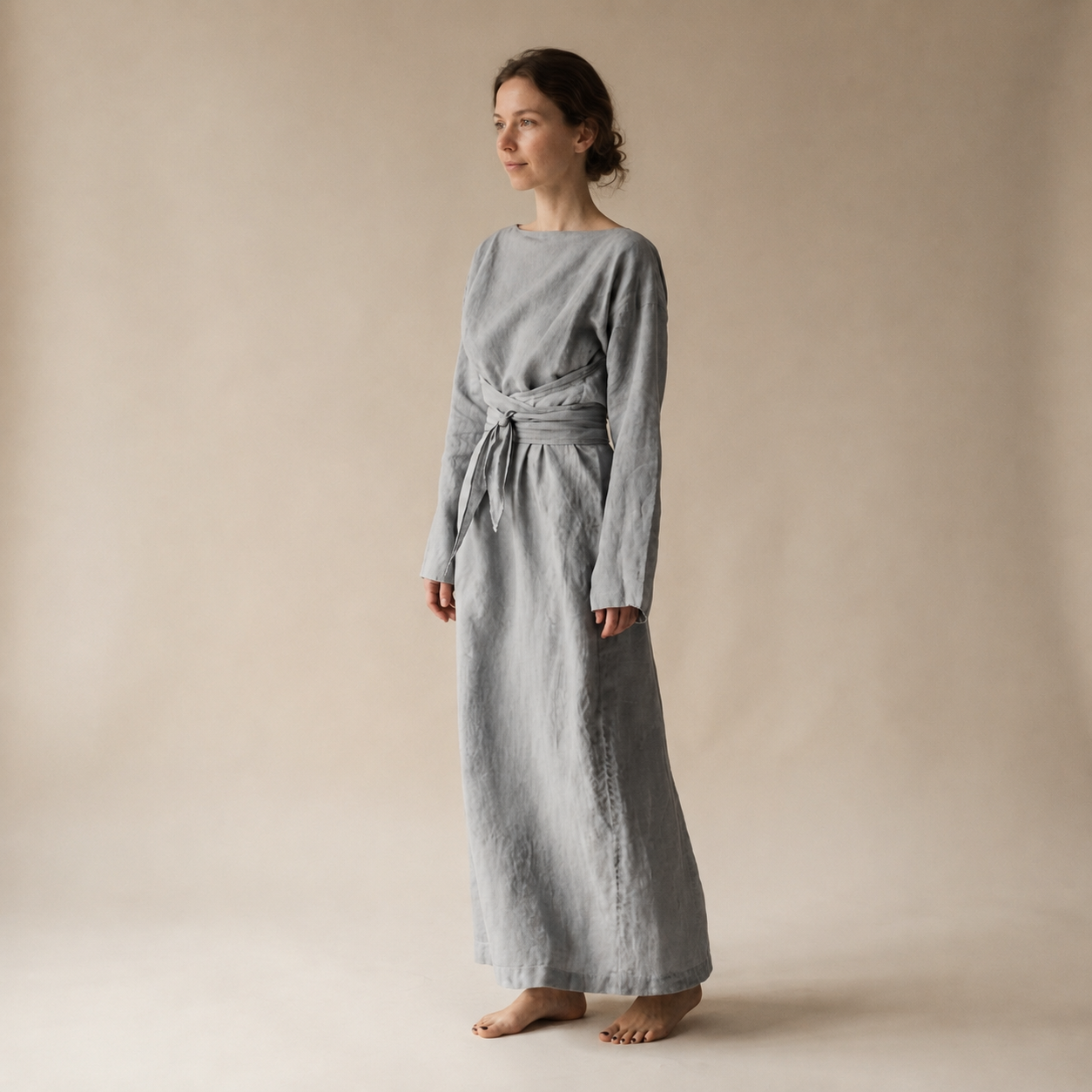 Ashlee - Leichtes Schnür-Loses Maxikleid