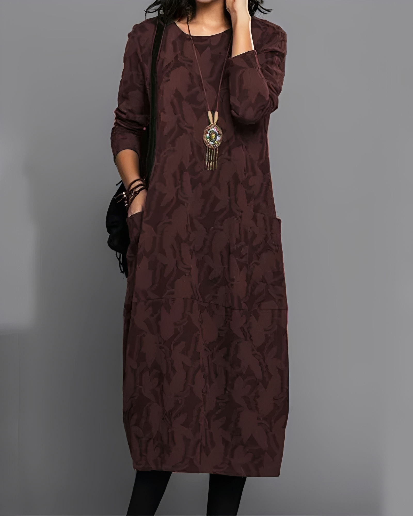 Brittany - Elegantes Midikleid