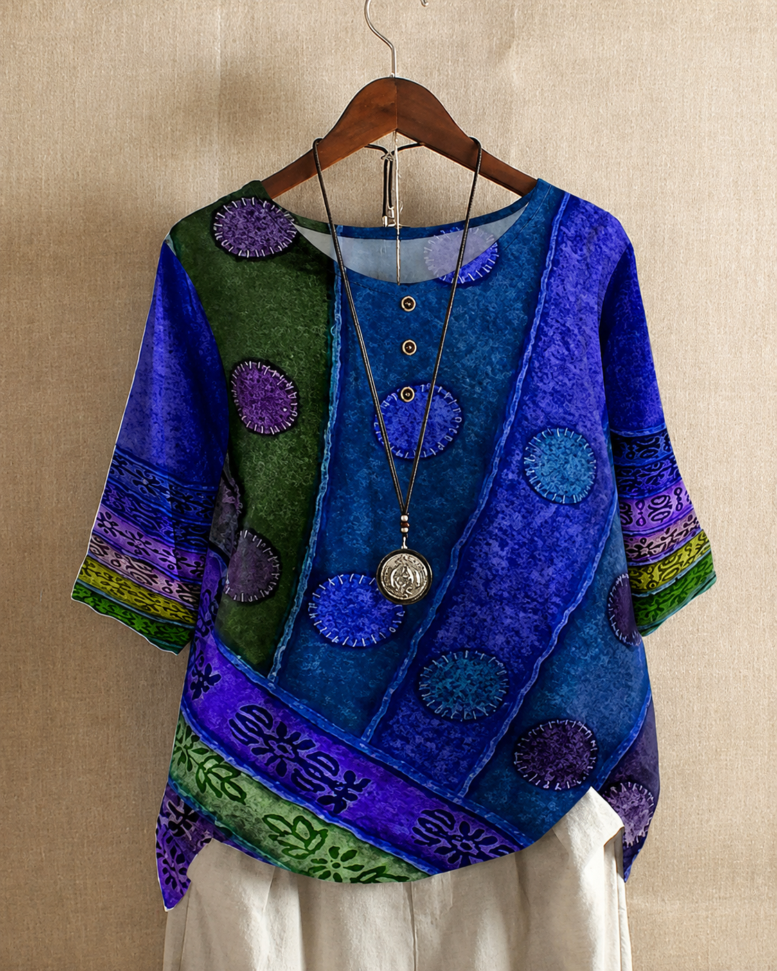 Ferlisha - Weite, elegante Bluse