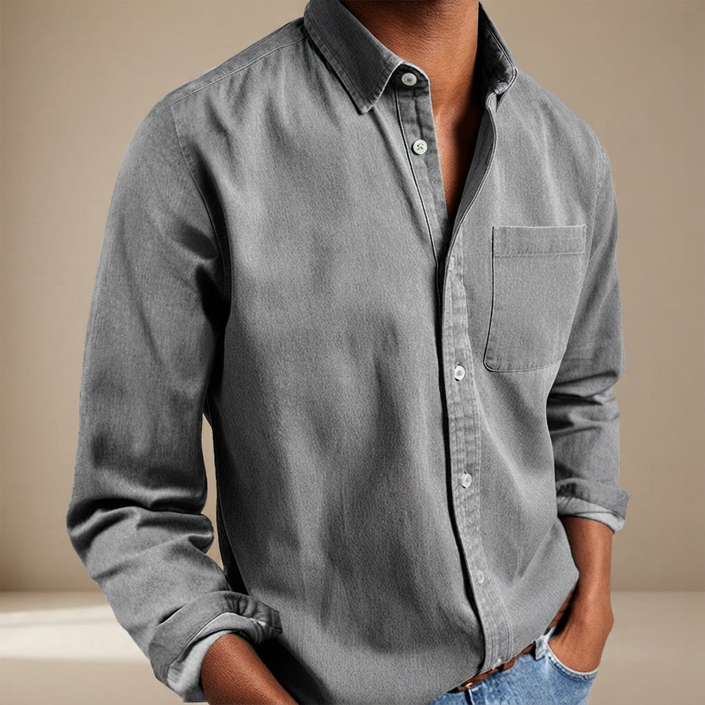 Wynford - Lässiges Button-Down-Hemd