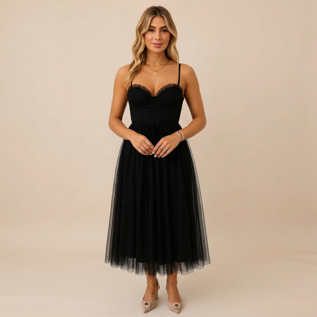 Cynthia - Elegantes und Schickes Midikleid