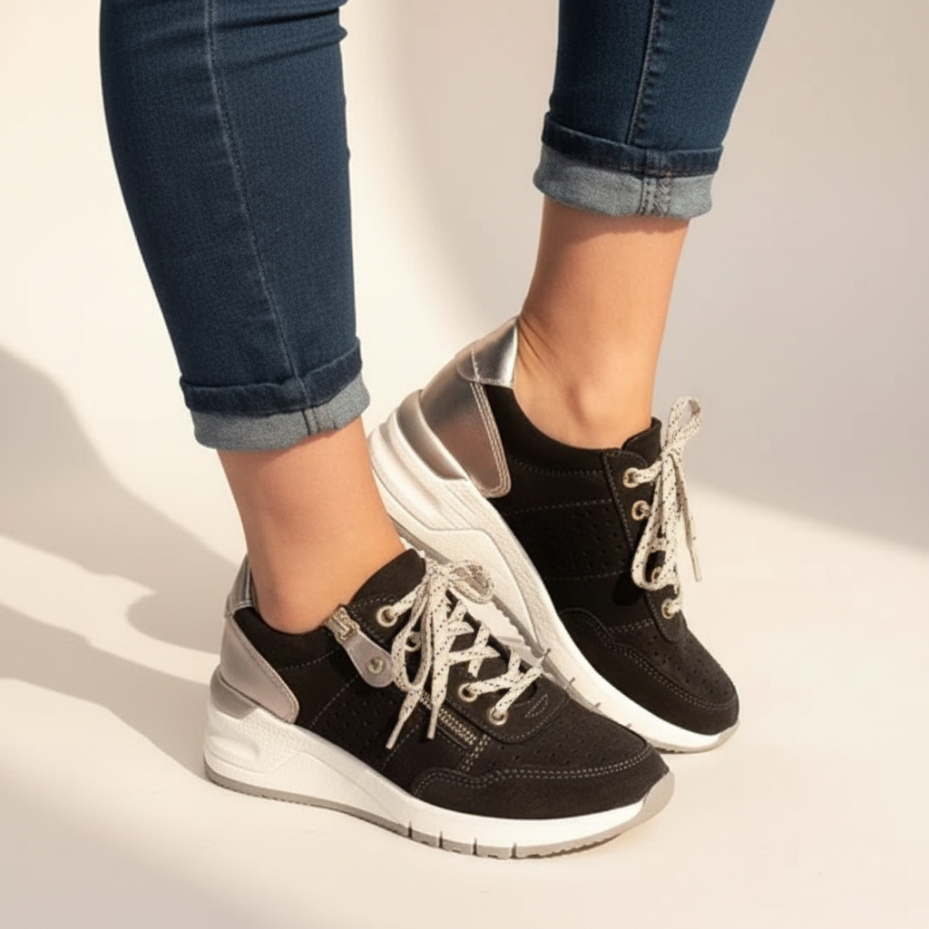 Nolwene - Bequeme Schnürsneaker