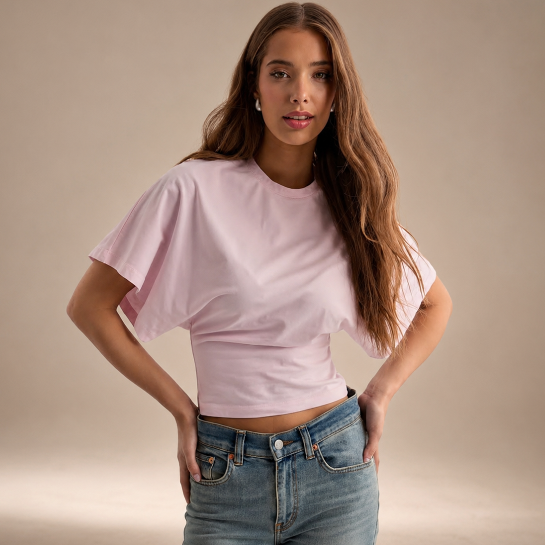 Gwenllian - Bequemes Lockeres T-Shirt