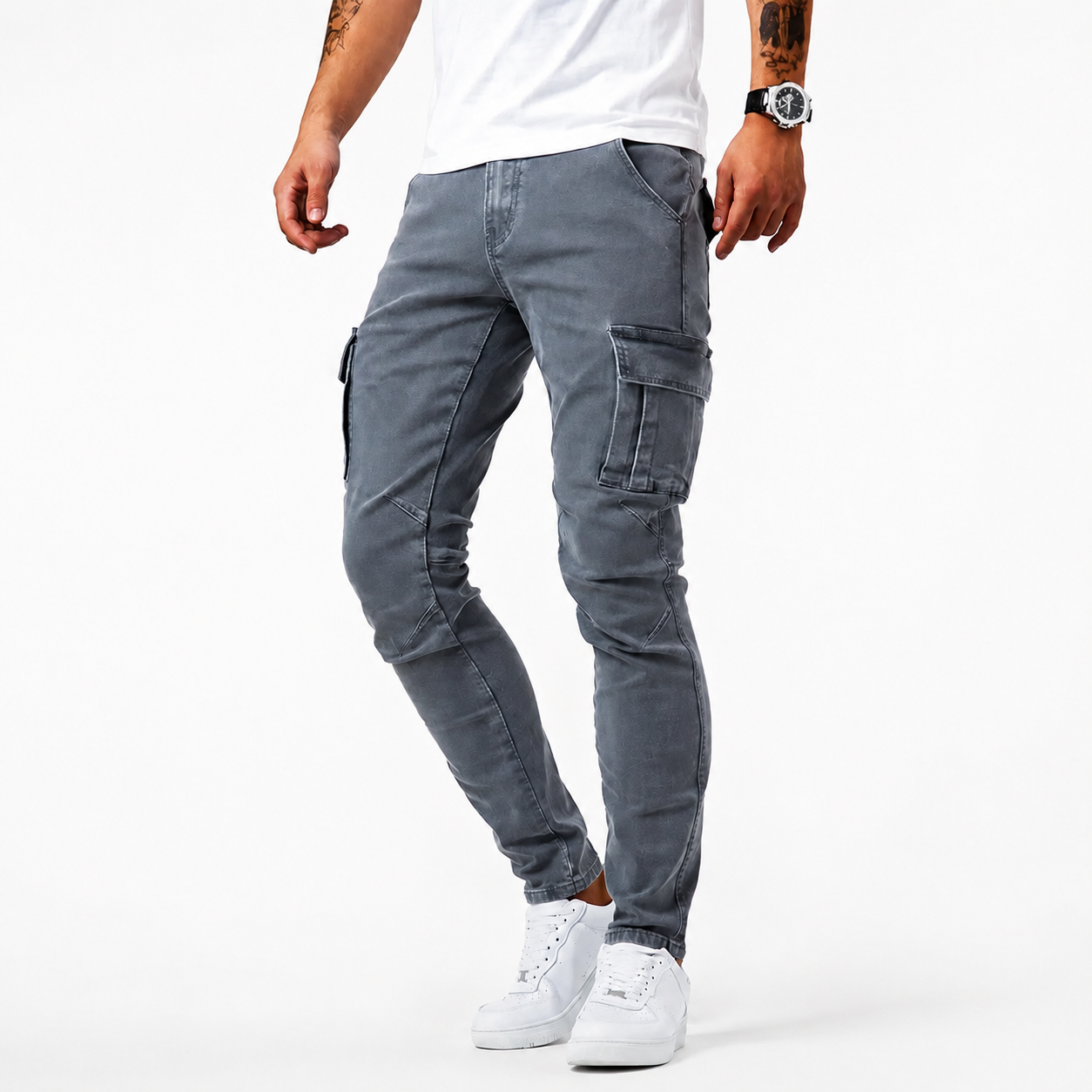 Zilton - Komfortable Slim-Fit-Cargohose
