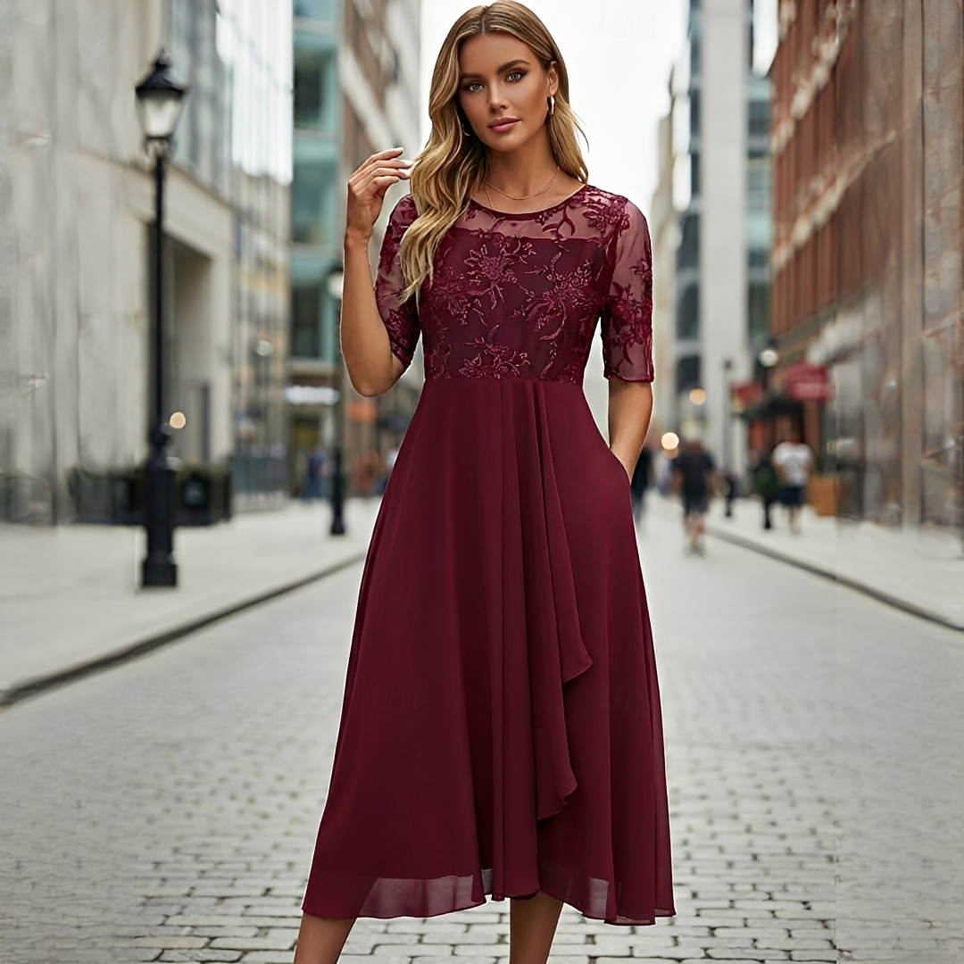 Victoria - Elegantes Spitzen-Sommerkleid