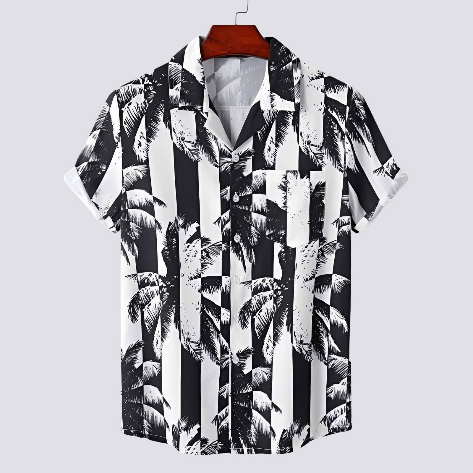Ronan - Elegantes Herrenhemd mit Hawaii-Muster