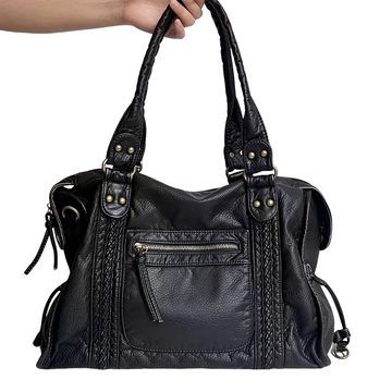 Hollie - Damenhandtasche mit Reißverschluss im entspannten Design