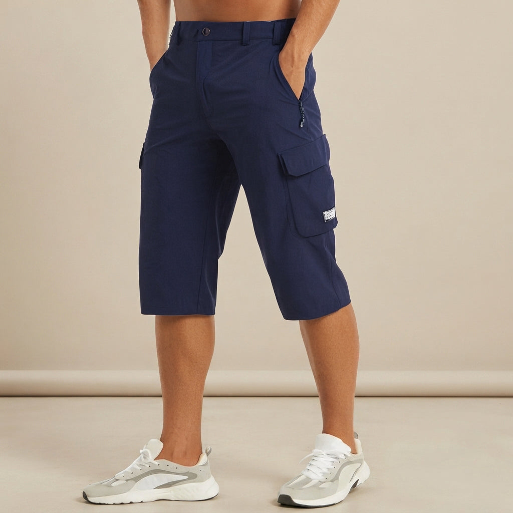 Cedrik - Dehnbare Cargo-Shorts