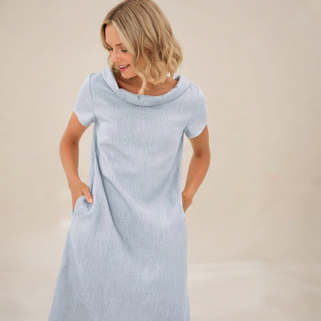 Laurette - Lässiges, locker sitzendes Kleid
