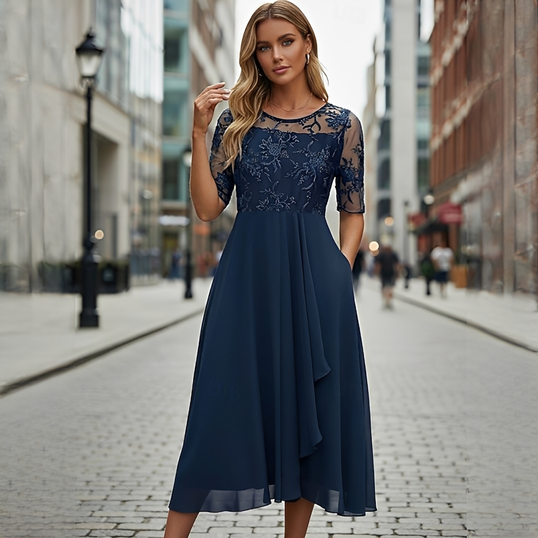 Victoria - Elegantes Spitzen-Sommerkleid