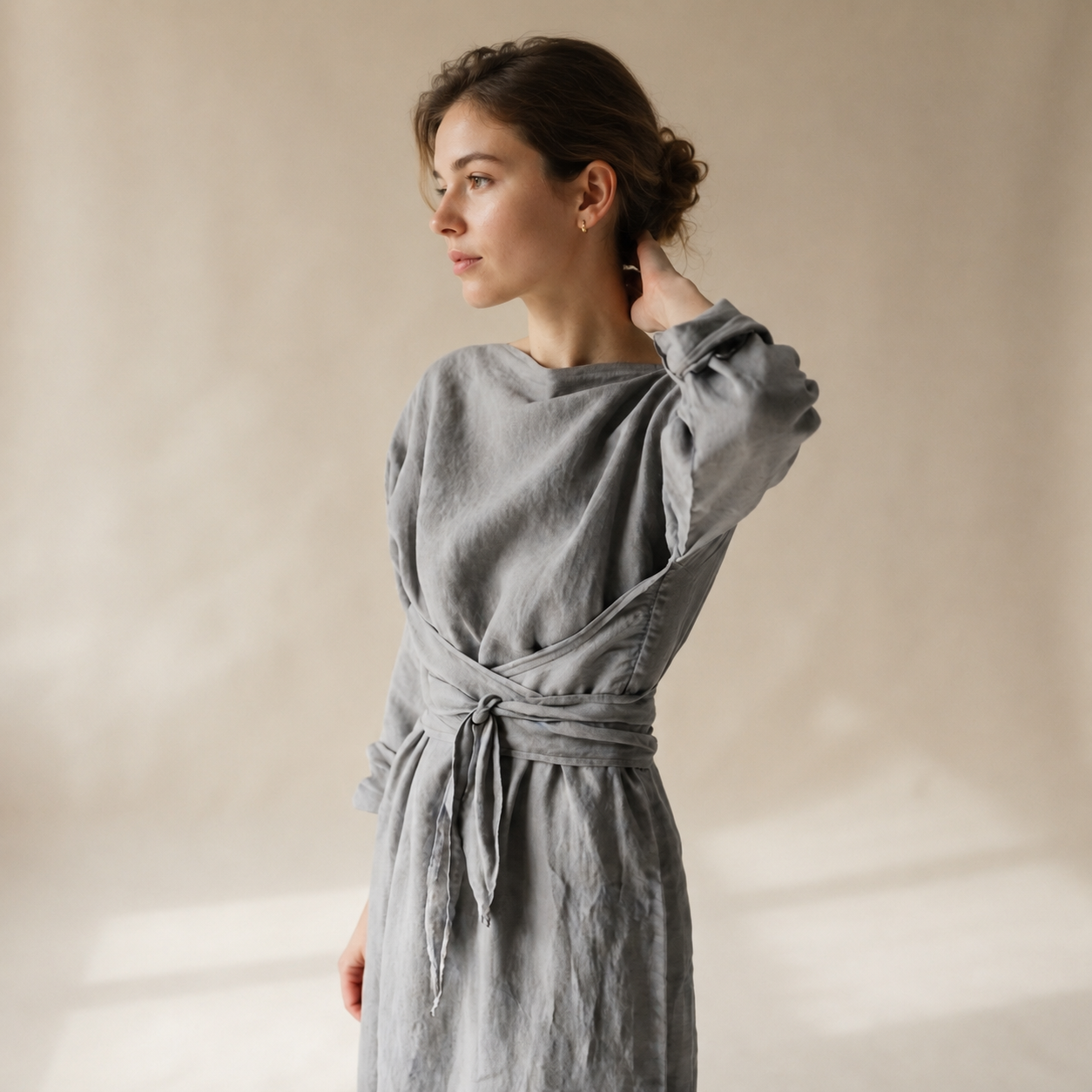 Ashlee - Leichtes Schnür-Loses Maxikleid