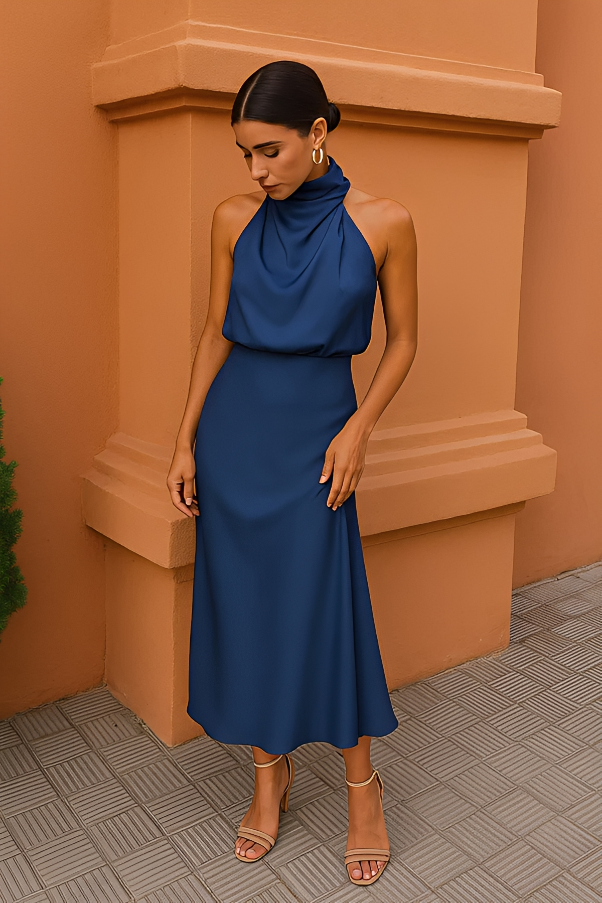 Selina - Elegantes ärmelloses Kleid