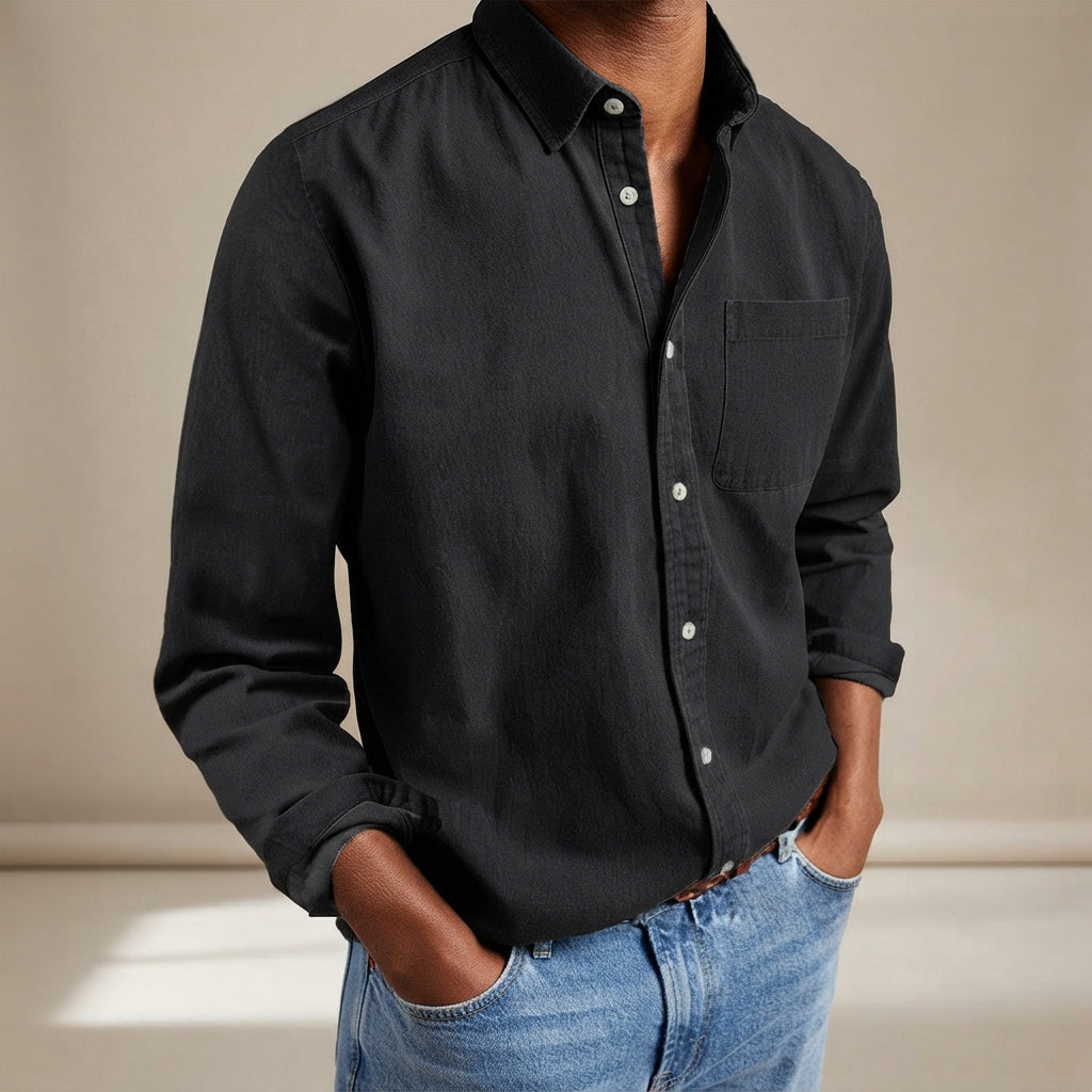 Wynford - Lässiges Button-Down-Hemd