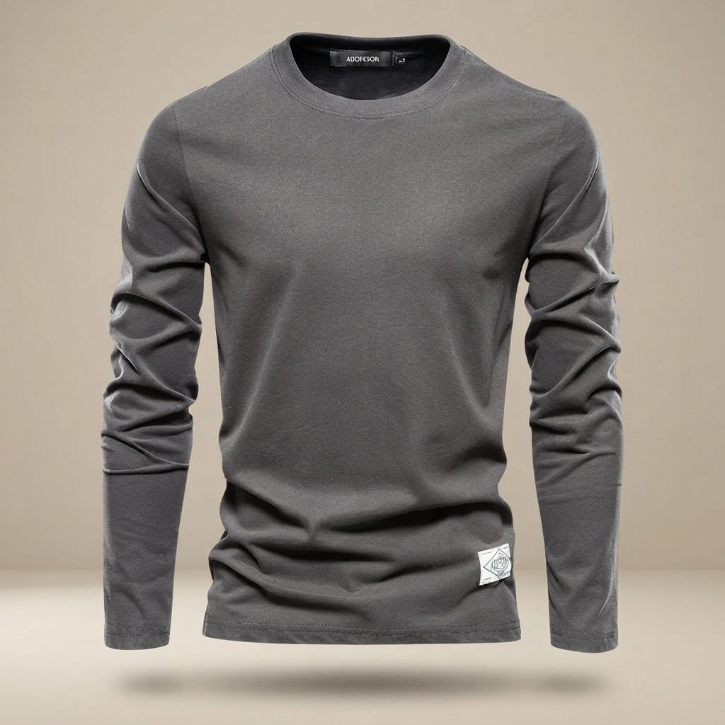 Nelson - Lockeres Shirt mit Rundhalsausschnitt