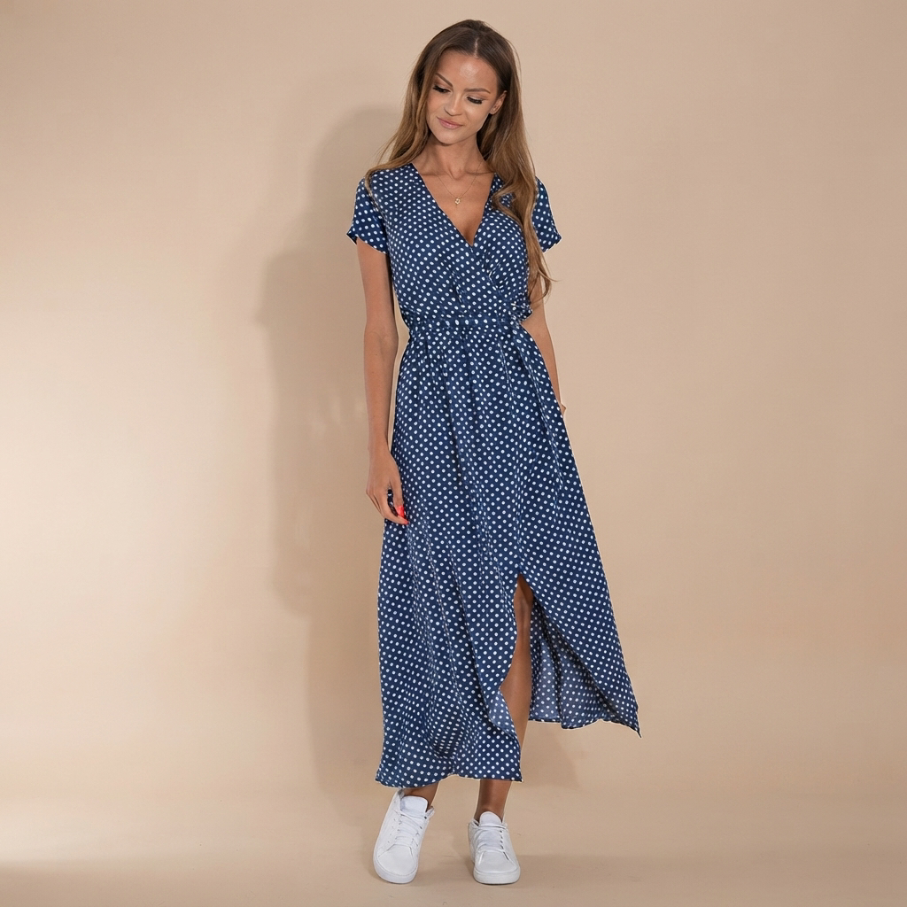 Sophie - Stilvolles und fließendes Midikleid