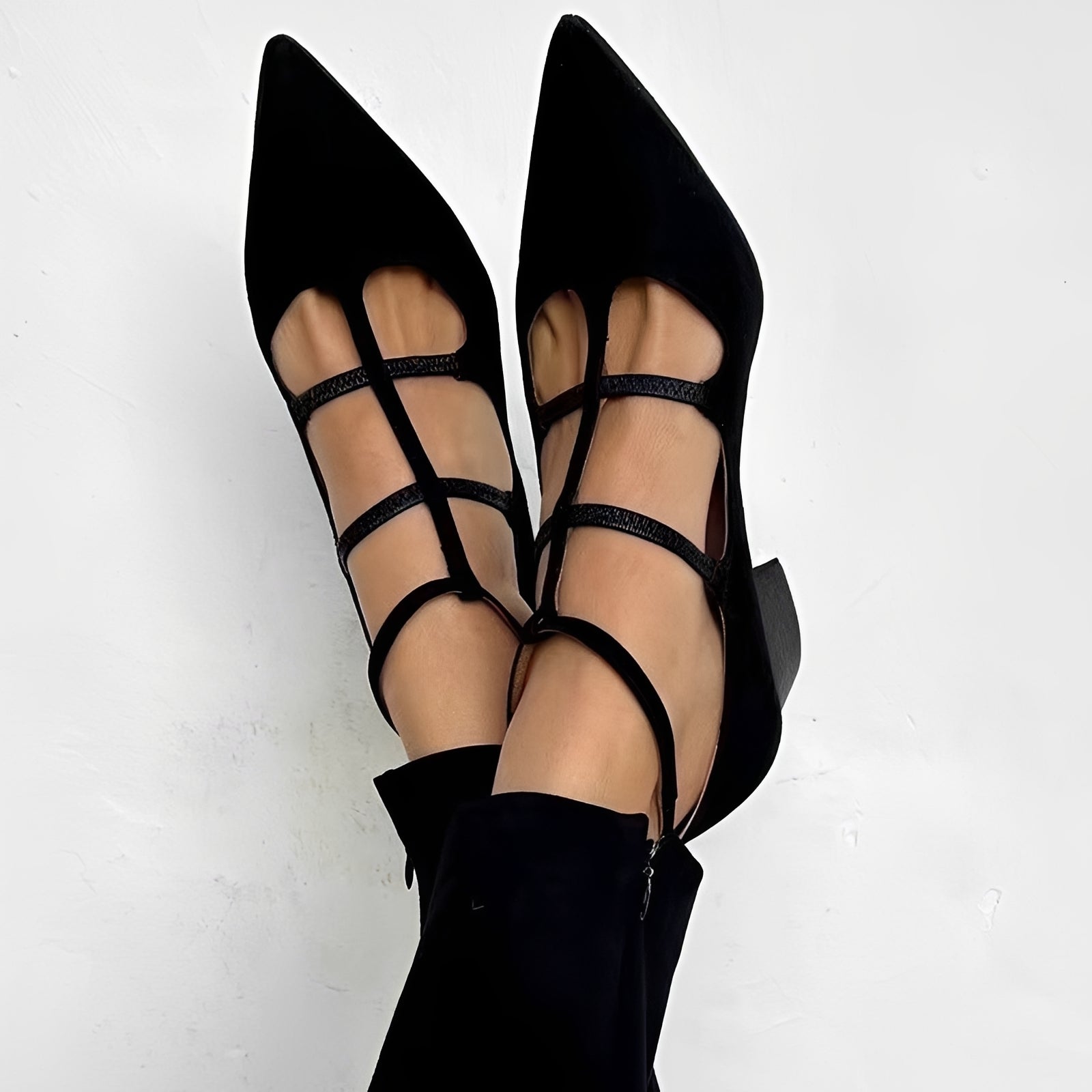 Shayan - Elegante Pumps-Sandalen mit spitzer Zehenform