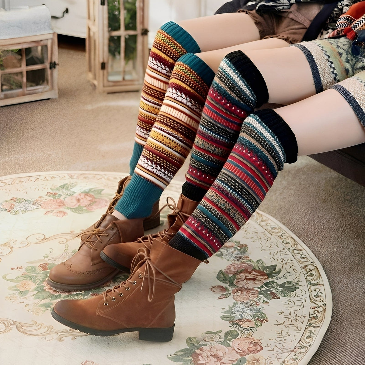 Suzanna - Elegante und warme Socken