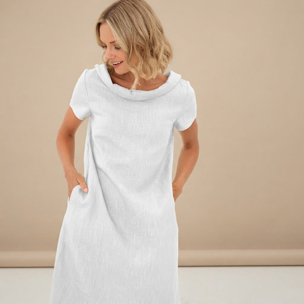 Laurette - Lässiges, locker sitzendes Kleid